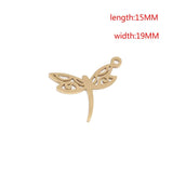 Dragonfly Dangle Charms for DIY Jewelry Making