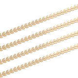 Men's Stainless Steel Cuban Link V-Shape Arrow Chain Necklace
