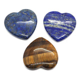 Tiger Eye Lapis Lazuli 5 Hole Bead Necklace 40mm