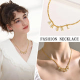Custom Initial Name Choker Necklace, Zirconia Letter