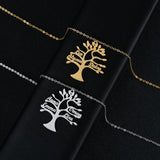 Personalized Family Tree Necklace Stainless Steel Pendant