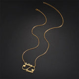 Arrival Infinity Heart Style Necklace Double Names Model Personalized Chains