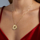 Personalized Family Name Necklace Stainless Steel Pendant