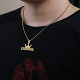 Uzone Name Pendant Necklace Personalized Jewelry Gift
