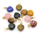 Stone Perfume Bottle Pendants Crystal Charms for DIY Jewelry Making