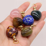 Stone Perfume Bottle Pendants Crystal Charms for DIY Jewelry Making