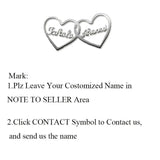 Customizable Arabic Name Necklace Stainless Steel Pendant