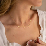 Custom Name Necklace for Women, Stainless Steel Personalized Gift
