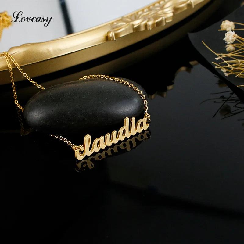 Claudia Necklace 18K Stainless Steel Women's Personalized Jewelry