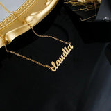 Claudia Necklace 18K Stainless Steel Women's Personalized Jewelry