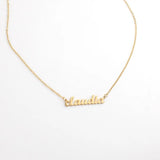 Claudia Necklace 18K Stainless Steel Women's Personalized Jewelry