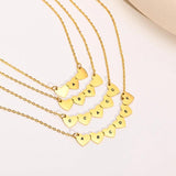 Personalized Heart Name Necklace Pendant for Women - Birthday Gift