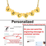 Personalized Heart Name Necklace Pendant for Women - Birthday Gift