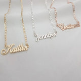 Personalized Chain Name Necklace ID Choker Necklaces For Women Stainless Steel