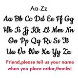 Custom Name 8 Shape Necklace for Women Personalized Letter Choker Chain