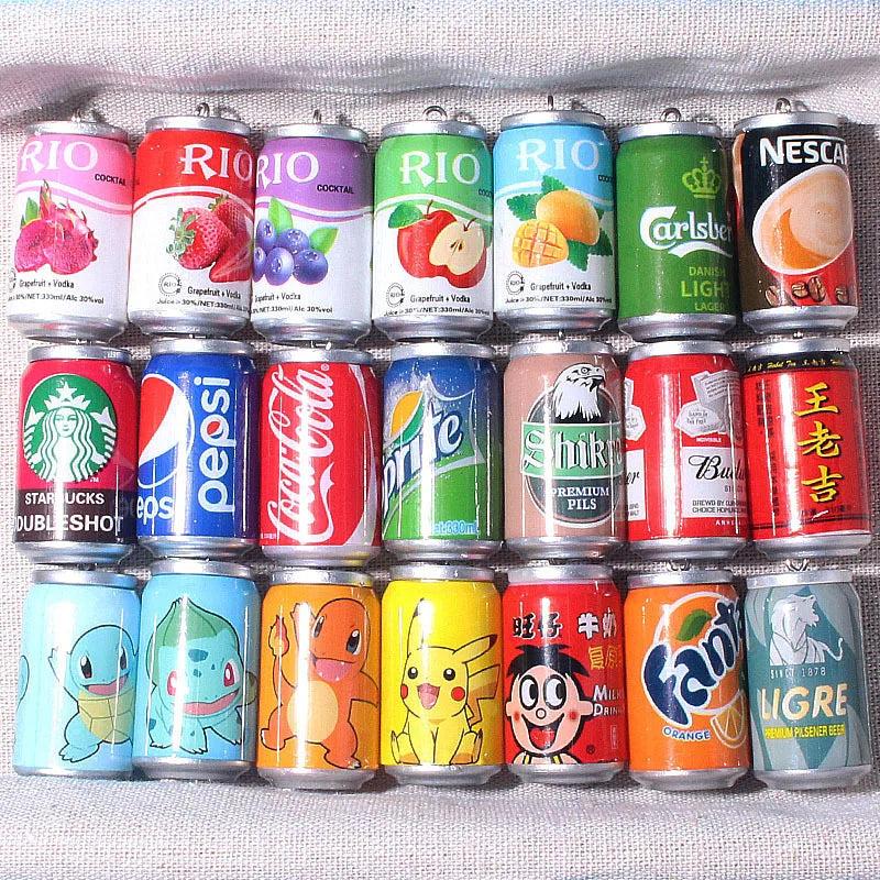 10pcs Mini Resin Wine Bottles Charms for DIY Jewelry Making