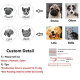 Personalized Pet Name Pendant Necklace for Mom - Unique Jewelry