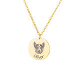 Personalized Pet Name Pendant Necklace for Mom - Unique Jewelry