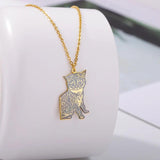 Personalized Pet Photo Necklace Stainless Steel Memorial Gift