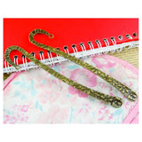 8Pcs Antique Bronze Plated Bookmark Charms 19*122MM DIY Jewelry Accessories