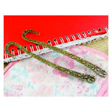 8Pcs Antique Bronze Plated Bookmark Charms 19*122MM DIY Jewelry Accessories