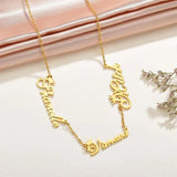 Custom Name Necklaces Personalized Pendant Chain Necklace for Women