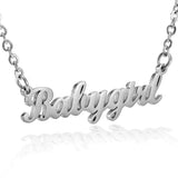 Custom Stainless Steel Name Necklace Choker
