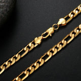18k 8mm Three Pairs Of One Side Necklace Men And Women