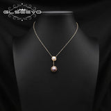 Baroque Pearls Long Chain Pendant Necklace Customizable