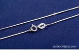 925 Silver Snake Chain Necklace for Pendants