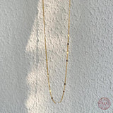 925 Silver Disc Necklace Vintage Wedding Jewelry Gift