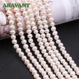 8MM Freshwater Pearl Necklace Chain For Women Jewelry