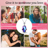 925 Silver Globe Round Wishing Bone Necklace Gift for Her