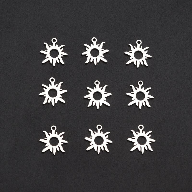 20pcs Sun Moon Bracelet Charms for Jewelry Making DIY Pendant Accessories