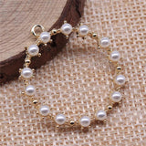10pcs KC Circle Charms Pendant for Jewelry Making Earring Accessories