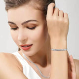 925 Silver 6mm Chain Necklace for Wedding Engagement, 8-24 Inches