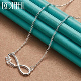 Mom Pendant Necklace 925 Sterling Silver 18 Inch Women Charm Jewelry