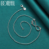 Mom Pendant Necklace 925 Sterling Silver 18 Inch Women Charm Jewelry