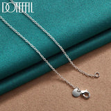 Mom Pendant Necklace 925 Sterling Silver 18 Inch Women Charm Jewelry