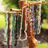 Boho Gravel Choker Coral Aventurine Lapis Lazuli Women Necklaces