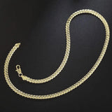 Sterling Silver 6mm Full Sideways Necklace 8/18/20/24 Inch Chain