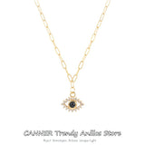 18k Silver Plated Star Love Pandent Necklace Long Chain Collar