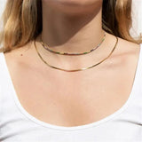 18k Silver Plated Star Love Pandent Necklace Long Chain Collar