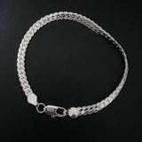 925 Silver 18K Gold/Silver 20 Inch Side Chain Necklace Wedding Jewelry