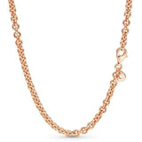 925 Sterling Silver Thick Cable Chain Link Necklace