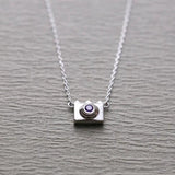 925 Silver Camera Necklace for Women