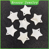 Natural Freshwater Shell Star Pendant for Glamour Party Necklace