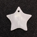 Natural Freshwater Shell Star Pendant for Glamour Party Necklace