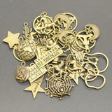 100g Charms Random Mix Styles DIY Pendant Crafts Tibetan Bronze Silver Making