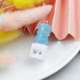10pcs Water Dispenser Resin Charms for DIY Jewelry Making
